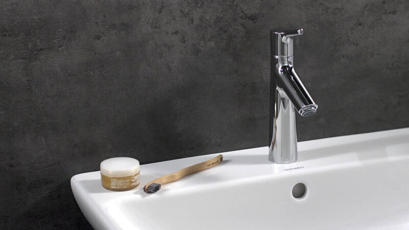 hansgrohe Talis S - Single lever basin mixer 100 with pop-up waste set - Image 2