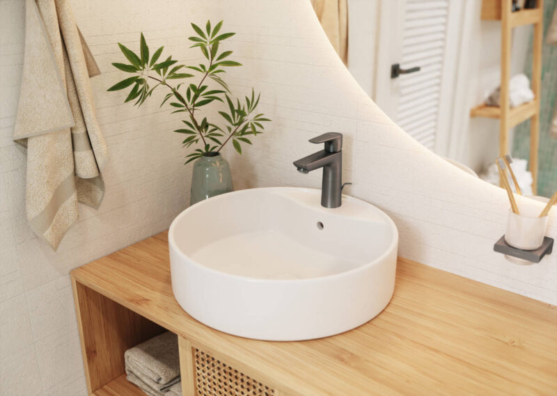 hansgrohe Talis E - Single lever basin mixer 110 with pop-up waste set - Image 5