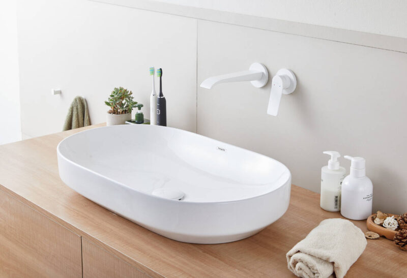 hansgrohe MellowTide U - Wash bowl 675/395 without tap hole - Image 2