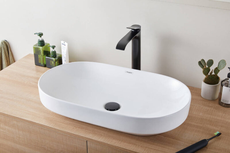 hansgrohe MellowTide U - Wash bowl 675/395 without tap hole - Image 4