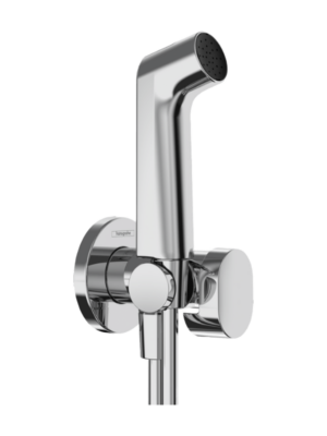 hansgrohe - Bidette hand shower 1jet S EcoSmart+ for cold water with shower holder and shower hose 125 cm