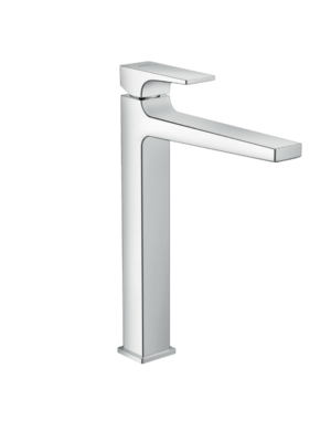 hansgrohe Metropol - Single lever basin mixer 260 with lever handle for wash bowls with push-open waste set