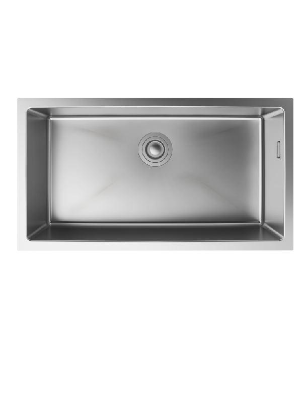 hansgrohe S43 - S439-U730 Under-mount sink 730 incl. manual drain kit