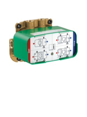 Axor One Basic set for thermostatic module for concealed installation