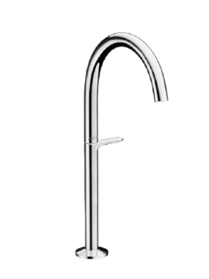 Axor One Basin mixer Select 260 for wash bowls with push-open waste set