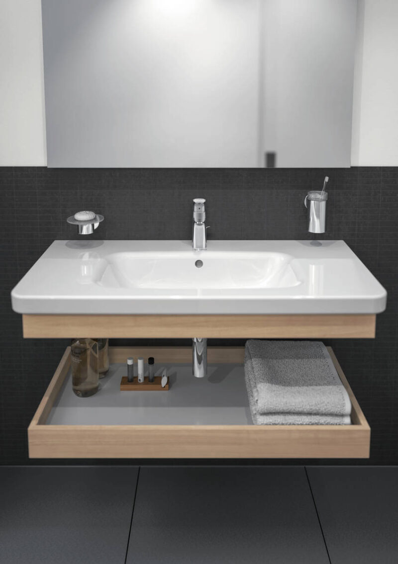 hansgrohe Logis E - Single lever basin mixer 100 with pop-up waste set - Image 4
