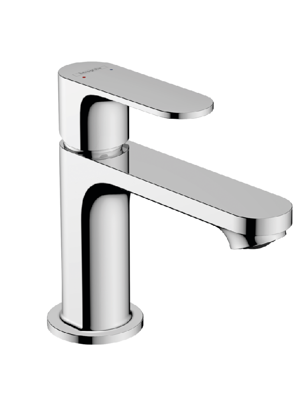 hansgrohe Rebris S - Single lever basin mixer 80 with pop-up waste set