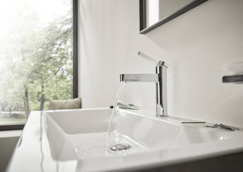 hansgrohe Finoris - Single lever basin mixer 110 with pop-up waste set - Image 6