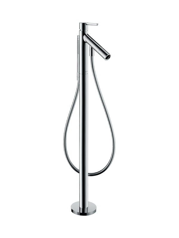 Axor Starck Single lever bath mixer floor-standing with lever handle
