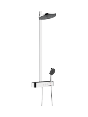 Showerpipe 260 2jet EcoSmart with ShowerTablet Select 400