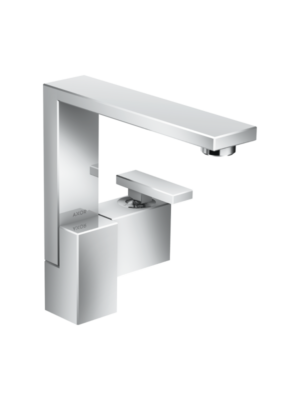 Axor Edge Single lever basin mixer 190 with push-open waste set