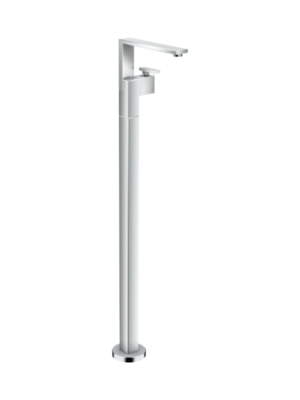 Axor Edge Single lever basin mixer floor-standing with push-open waste set