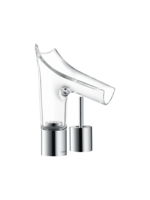 Axor Starck V 2-hole basin mixer 110 with waste set