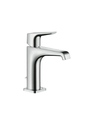 Axor Citterio E Single lever basin mixer 130 with lever handle and pop-up waste set