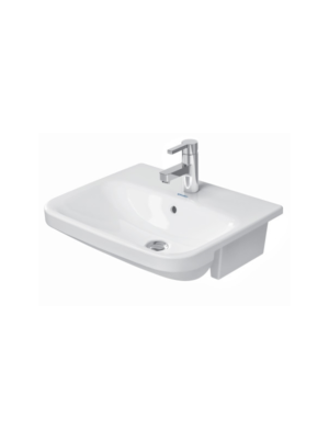DuraStyle Semi-recessed washbasin