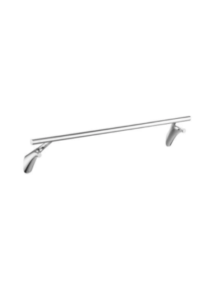 Impression Chrome/White 710mm Towel Bar