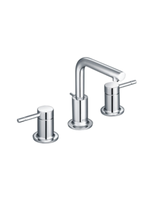 Lucerne Chrome Two-Handle Bathroom Faucet