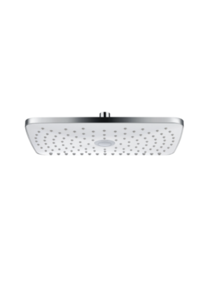 Toronto Chrome Two-Function 33×20.75cm Spray Head Rainshower Showerhead Showerhead