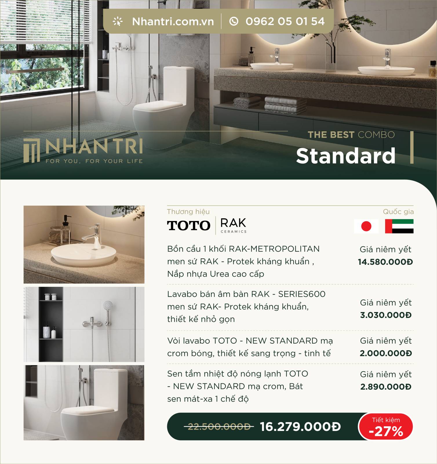 Nhantri Promotion Sale Combo Standard